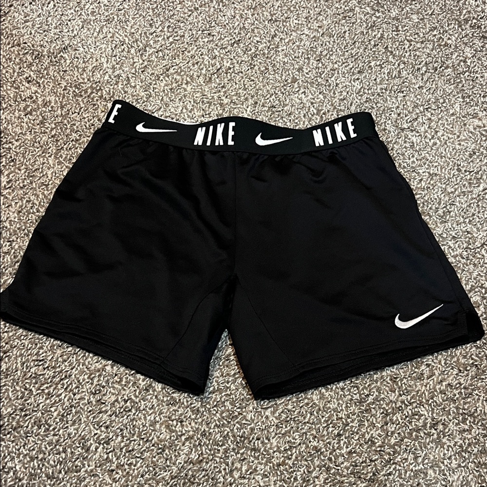 Nike Black Training Shorts with Logo Waistband